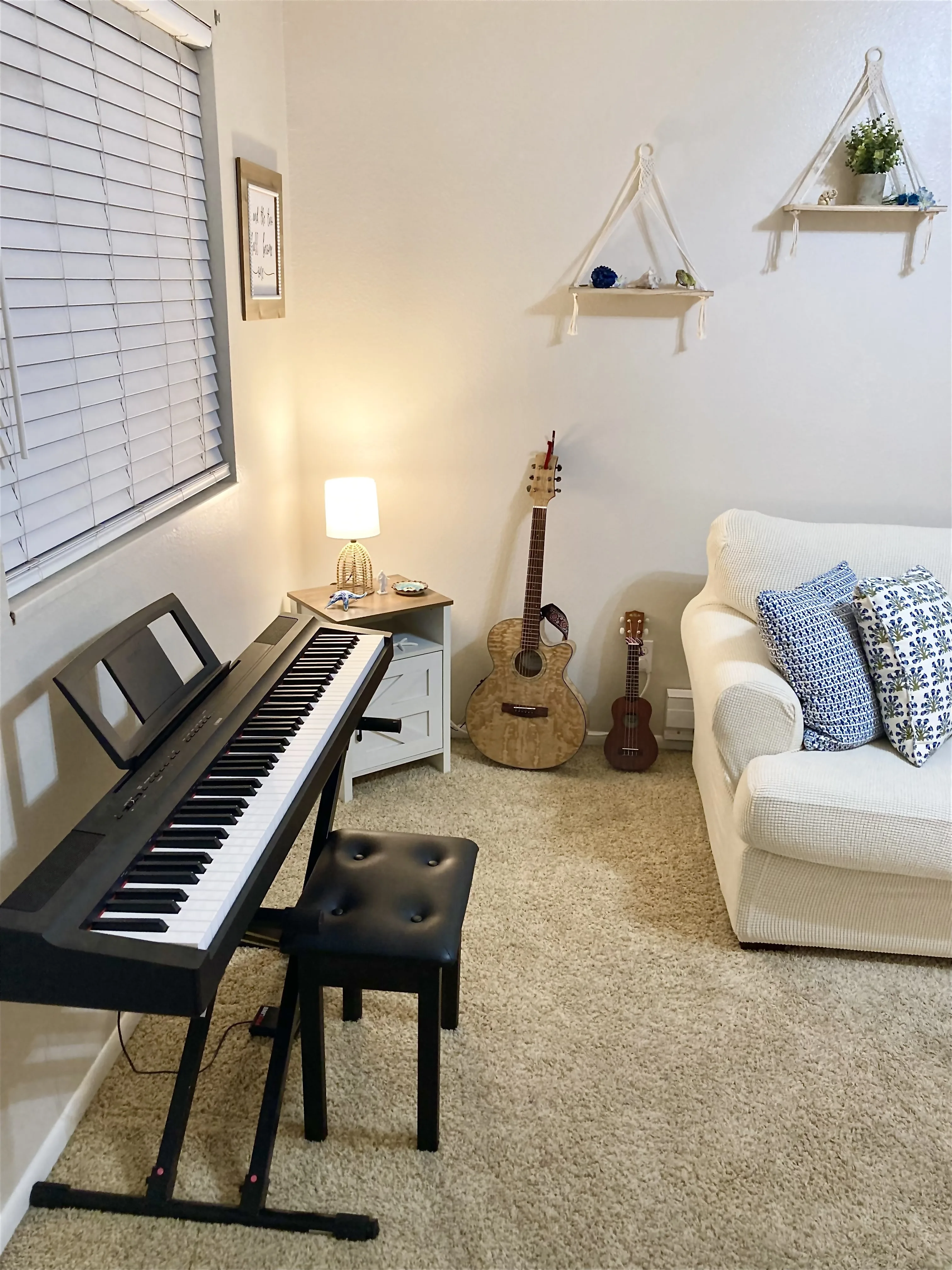Music lesson studio in Provo, Utah